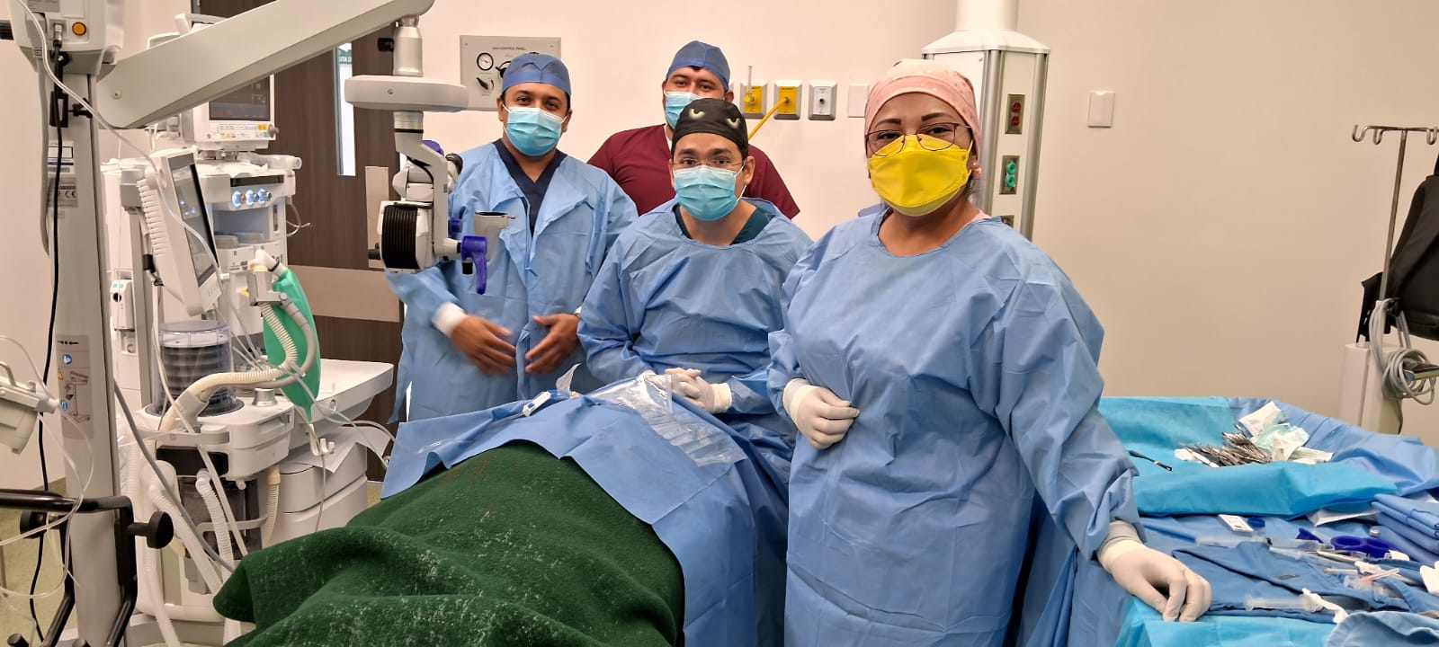 Con éxito, realizan médicos del IMSS Chiapas Jornada Quirúrgica de Oftalmología en HGZ No. 1 “Nueva Frontera”