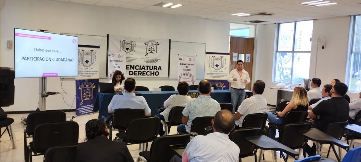 Realiza IEPC talleres sobre Mecanismos de Participación Ciudadana en Tapachula, Huixtla y Tonalá