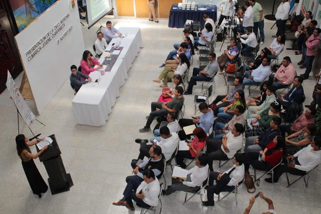 Presentan en Congreso Declaratoria de la Cumbre Climática Juvenil en Chiapas 2023