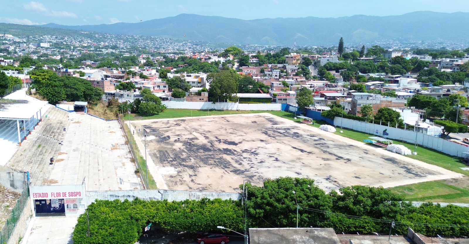 Instituto del Deporte se suma a la rehabilitación del estadio “Flor del Sospo”, en Tuxtla Gutiérrez