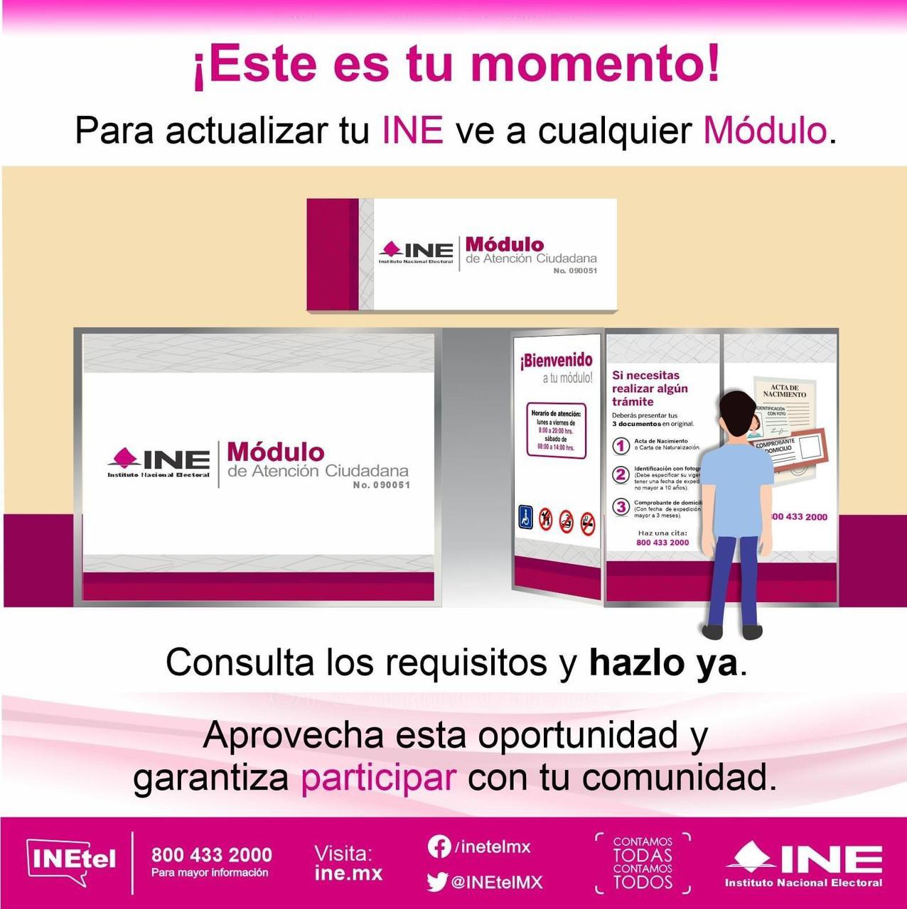 INICIA CAMPAÑA ACTUALIZACIÓN DE CREDENCIAL DEL INE EN TAPACHULA