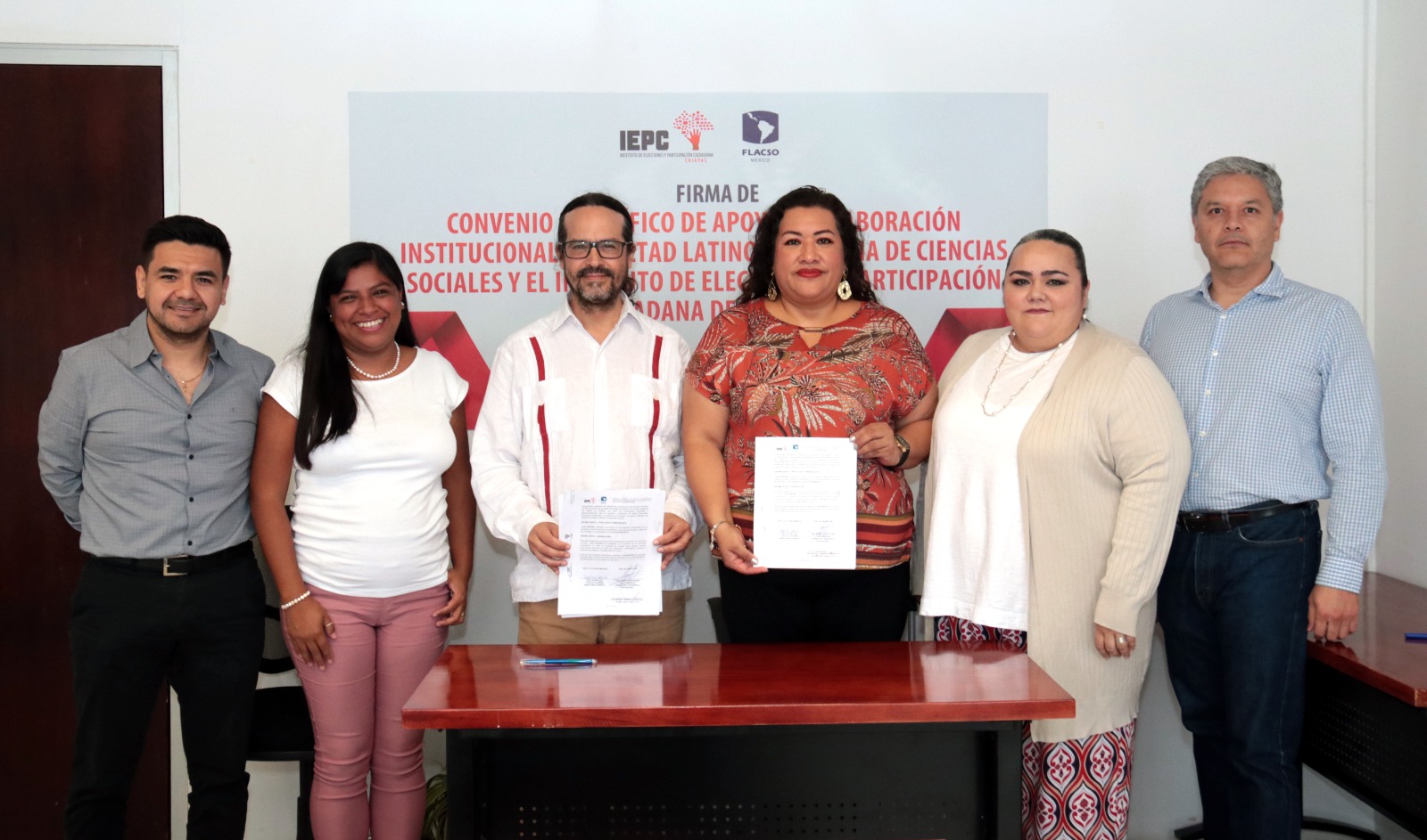Firman Convenio IEPC y FLACSO México