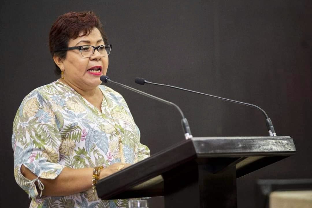 Ponderar el diálogo y evitar acciones de violencia, pide diputada María Reyes Diego Gómez a normalistas
