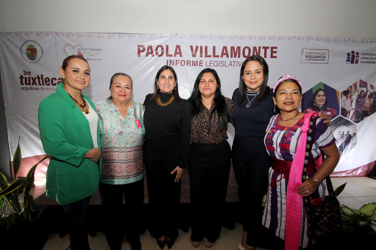 Presenta Diputada Paola Villamonte Pérez Informe de Actividades Legislativas