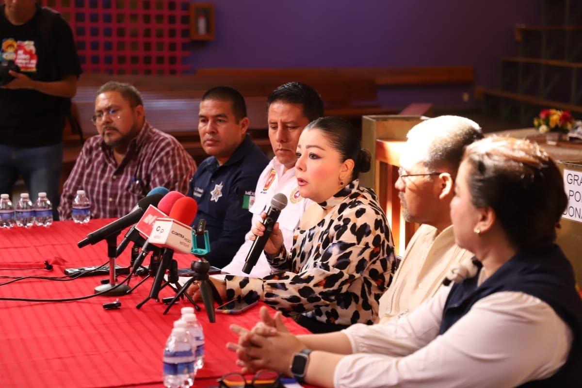 Ayuntamiento de Tuxtla se prepara para los festejos de la Virgen de Guadalupe