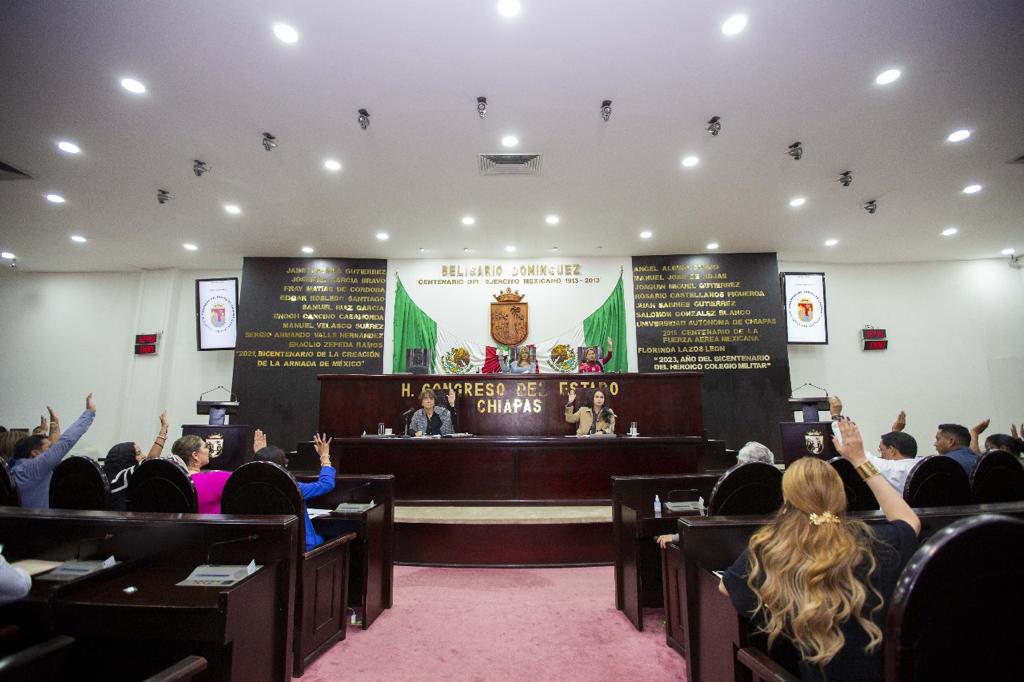 Congreso del Estado aprueba desincorporación de predios en municipios de Tapachula y Arriaga