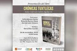 Presentarán Crónicas tuxtlecas de José Luis Castro Aguilar