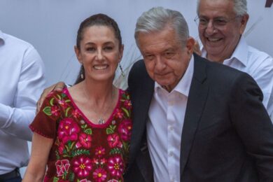 claudia y amlo