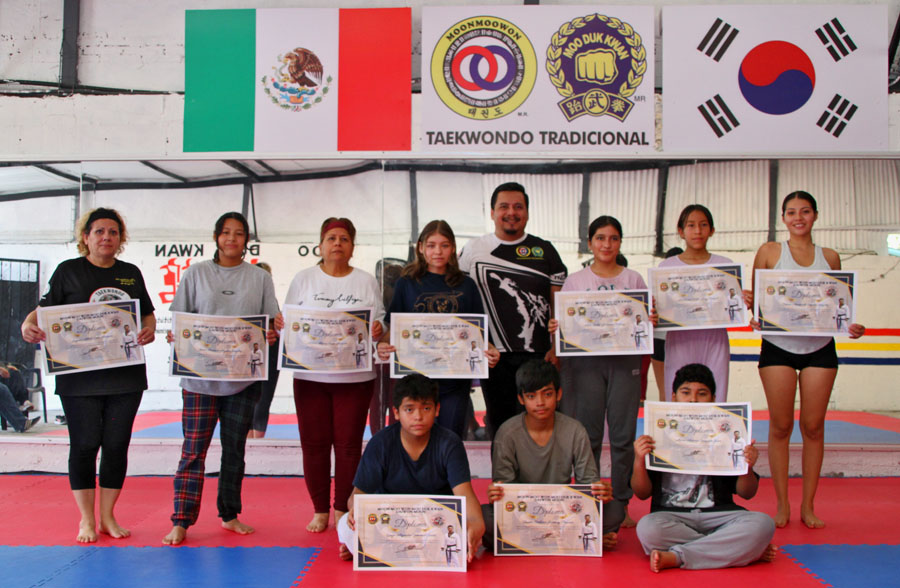 Moo Duk Kwan “Dai Won Moon” realizó con éxito el “Curso de Defensa Personal Femenil”