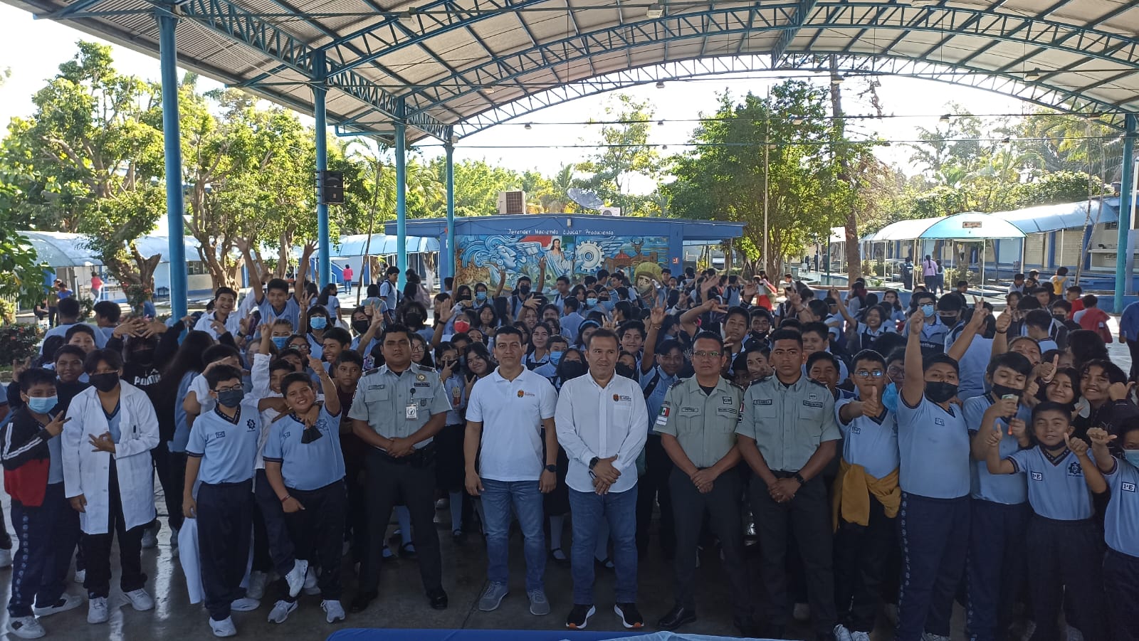 Indeporte y Guardia Nacional imparten pláticas de bullyng y acoso escolar en escuelas secundarias