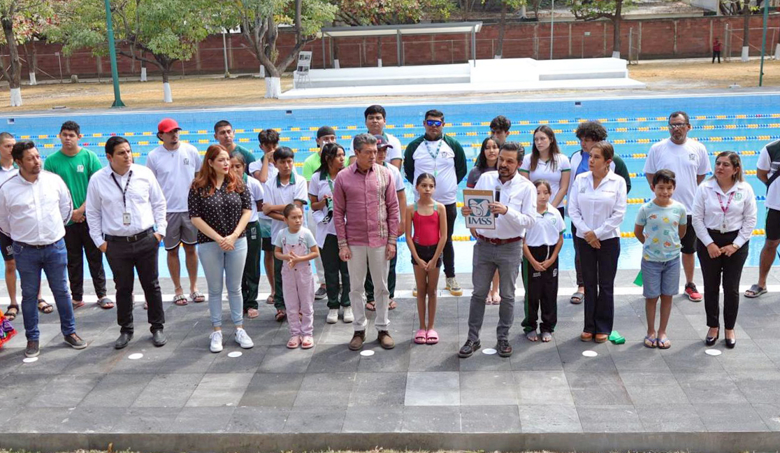 Realiza IMSS obras de prestaciones sociales por más de 15 mdp para impulsar bienestar, actividad física y deporte