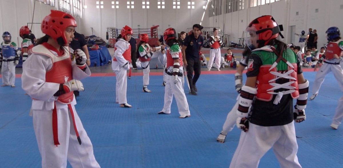Taekwondo en concentración rumbo a Nacionales Conade y Selectivos Federados 2024