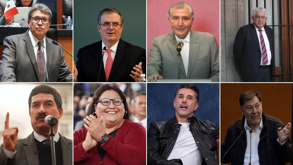 Morena revela listas definitivas de plurinominales con Ebrard, Adán Augusto y Noroña en el Senado