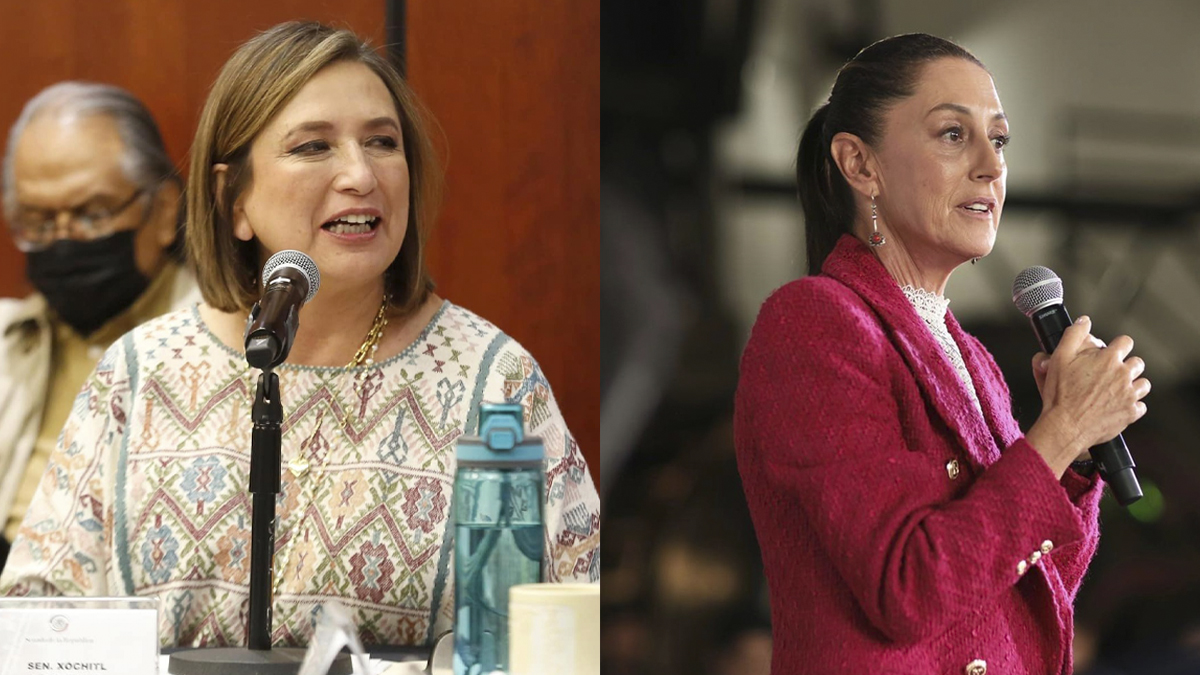 Sheinbaum y Gálvez desafían restricciones electorales con podcast y contramañaneras