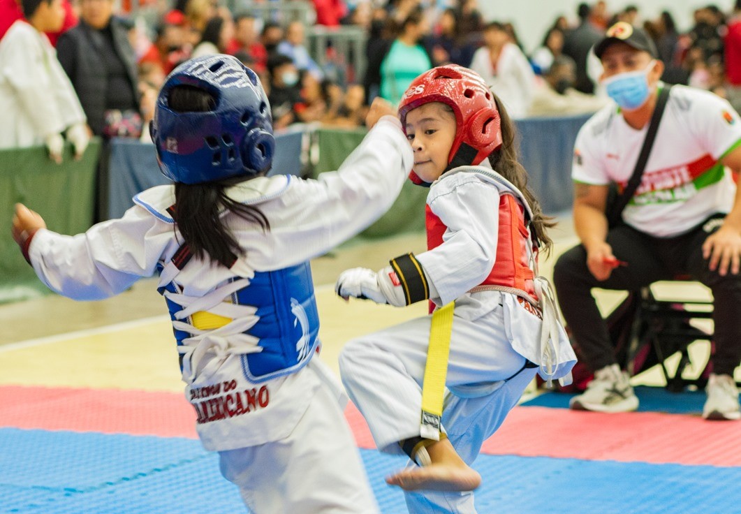 Asociación de Deporte Escolar realiza selectivo estatal de Taekwondo en el Instituto del Deporte