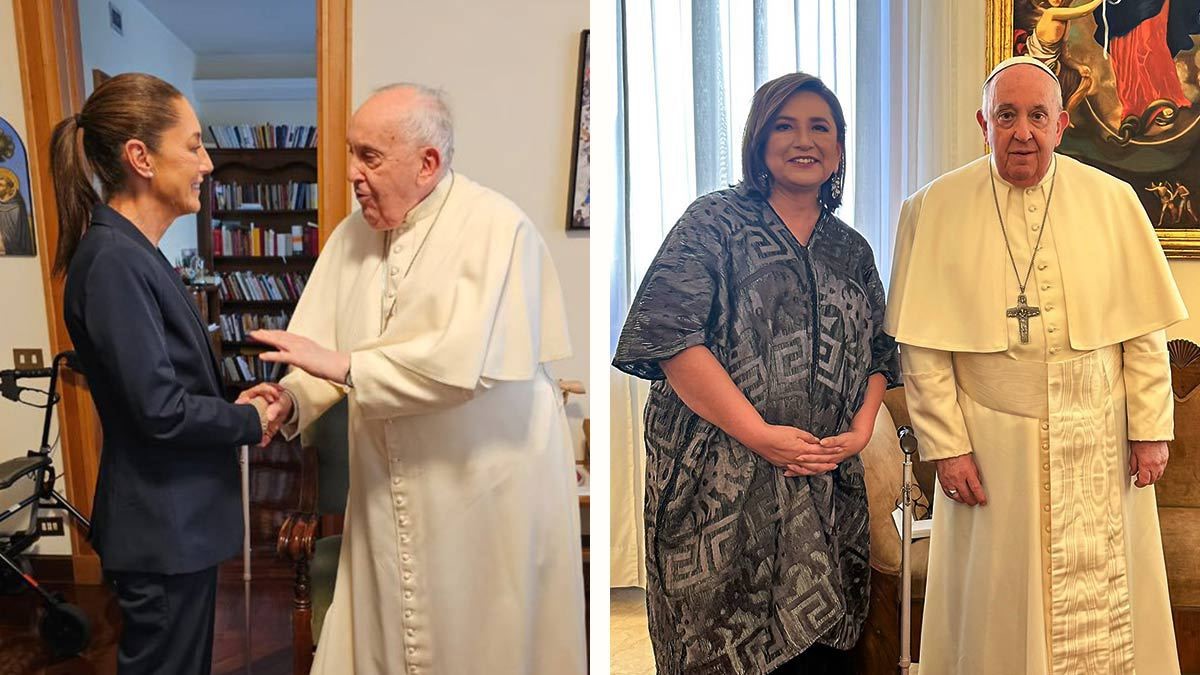 Viajes de Sheinbaum y Xóchitl Gálvez al Vaticano serán fiscalizados por el INE