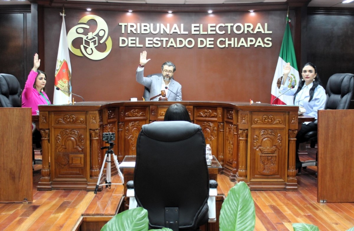 Por mayoría de votos, determina TEECH que deben ser dos mujeres las postuladas por partidos políticos en diversos municipios