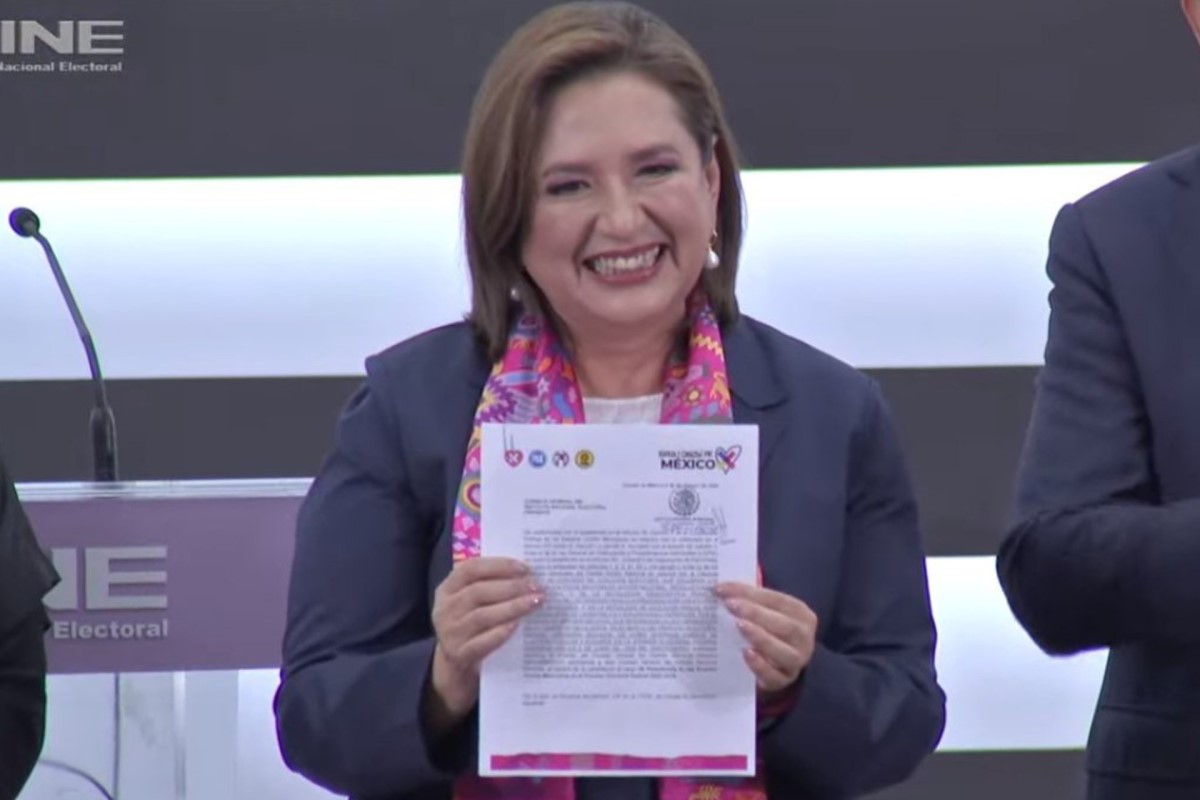 Xóchitl Gálvez “pedalea” hacia la presidencia: Ya se registró ante el INE