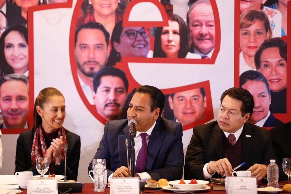 “Habrá elecciones pacíficas, limpias y de una gran participación del pueblo de México”: Claudia Sheinbaum prevé fiesta democrática tras reunirse con senadores de Morena