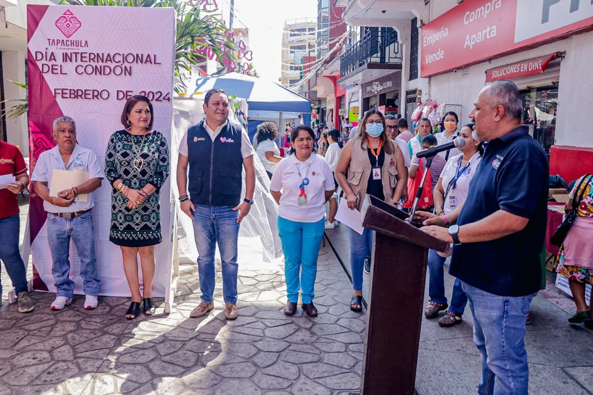 Ayuntamiento de Tapachula, conmemora día internacional del condón