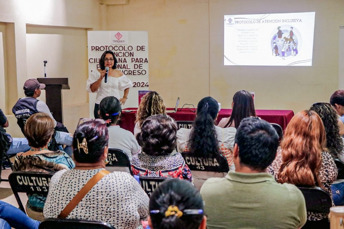 Clausuran capacitación “Protocolo de atención ciudadana para personal de nuevo ingreso”