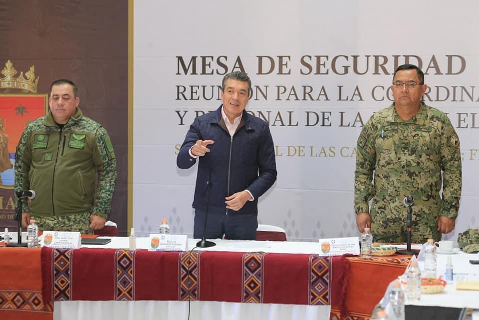 Desde SCLC, Rutilio Escandón reiteró llamado a evitar incendios forestales y quema de pastizales