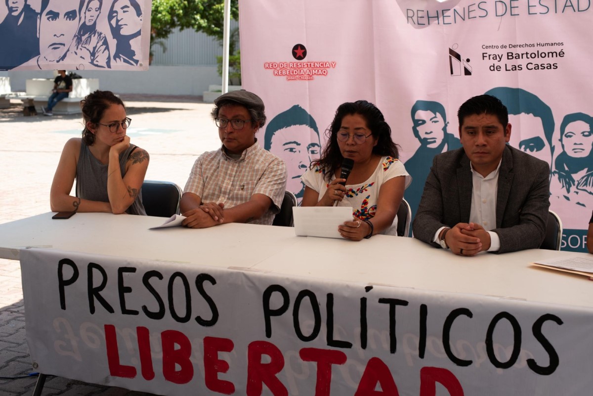 Activistas exigen libertad para seis defensores indígenas