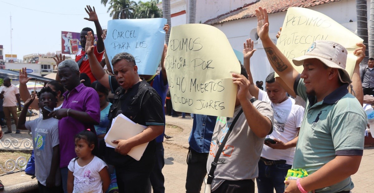 Miles de migrantes iniciarán ‘Viacrucis’ en Tapachula para denunciar violencia en México