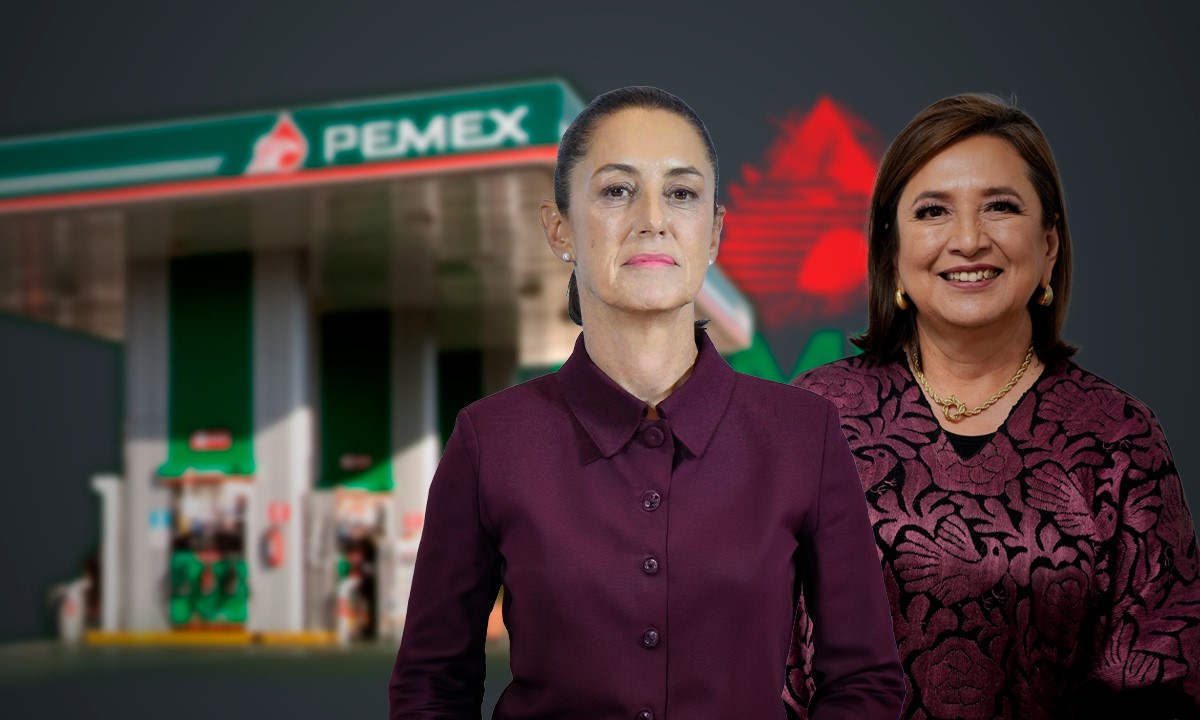Divergencia entre Sheinbaum y Gálvez sobre futuro de Pemex