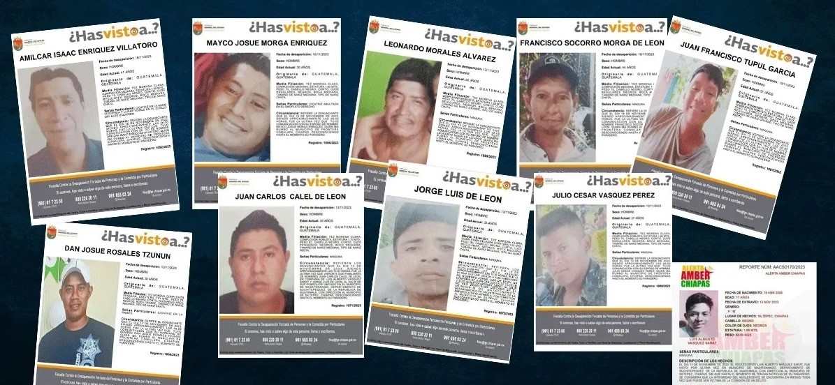 Familias continúan la búsqueda de 10 guatemaltecos desaparecidos en Chiapas, llevan cuatro meses sin noticias