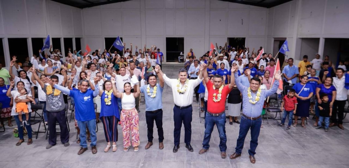 Gran recibimiento en Cintalapa y Osumacinta a Willy Ochoa