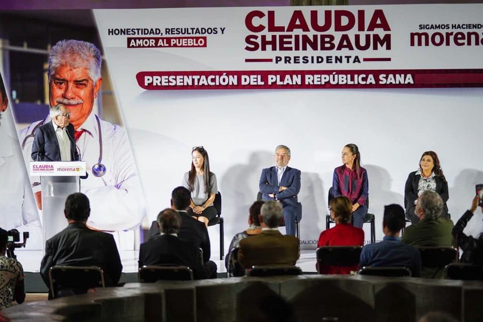 Vamos a impulsar el mejor sistema de salud publica para el bienestar: Sheinmbaum