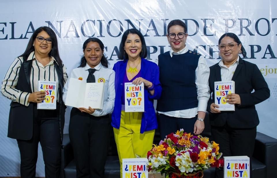 Se presenta en la Escuela Nacional de Protección Civil Campus Universitario Chiapas, el libro ¿Feminista yo?