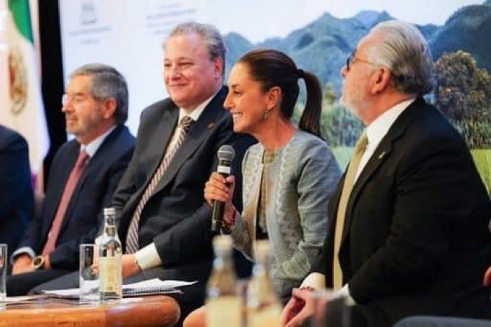 Claudia Sheinbaum se reúne con el Consejo Nacional Agropecuario