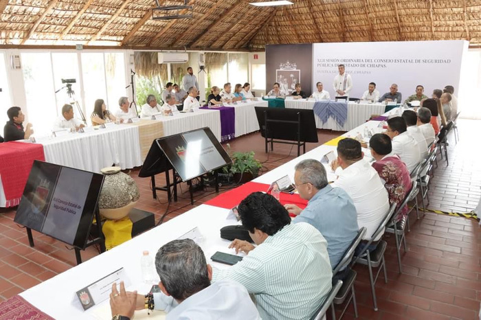 Convocan a alcaldesas y alcaldes a fortalecer el trabajo por la seguridad y la paz en Chiapas