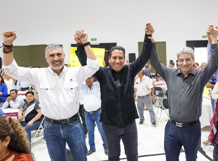 Nombra Eduardo Ramírez a Aquiles Espinosa como coordinador de su campaña en Tuxtla Gutiérrez