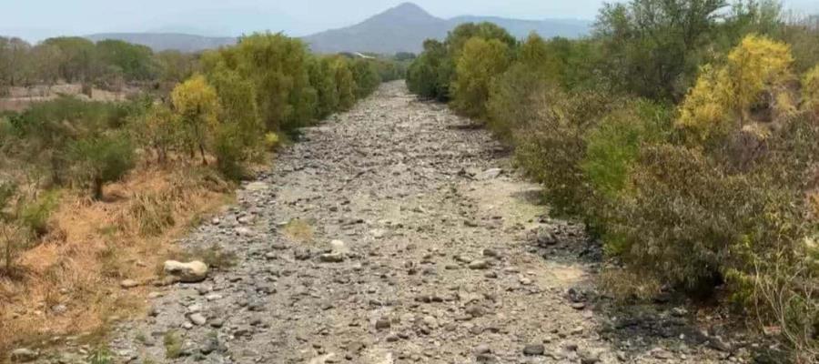 Sequía arrasa con más del 70% del territorio y el emblemático río Pijijiapan se seca