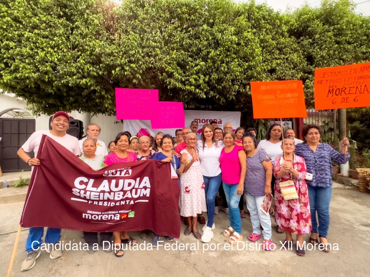 Rosy Urbina, candidata a Diputada Federal por el Distrito XII, reafirma su compromiso con la Frontera Sur
