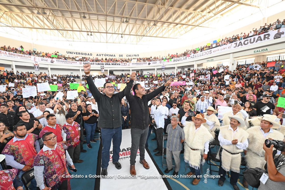 En la nueva era siempre habrá espacios para dialogar por el progreso de Chiapas: Eduardo Ramírez