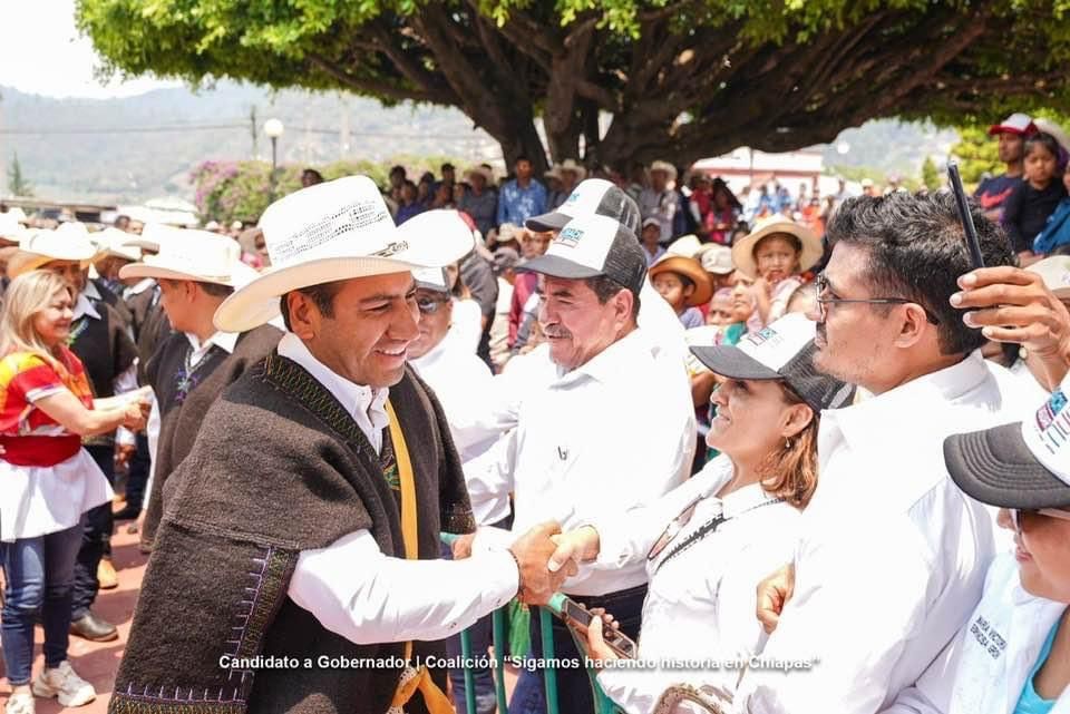 Eduardo Ramírez visita Amatenango del Valle y Teopisca