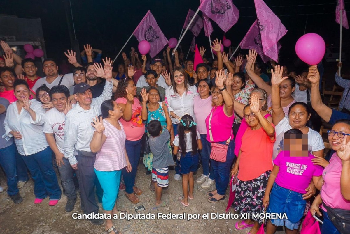 Rosy Urbina en la Colonia 21 de Octubre: Una visita llena de esperanza y compromiso