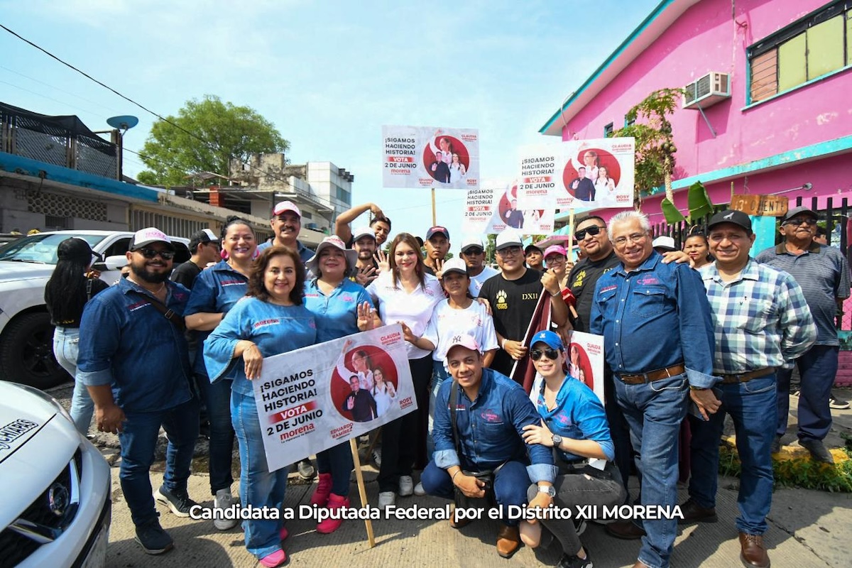 Unidad y solidaridad caracterizan a Morena: Rosy Urbina