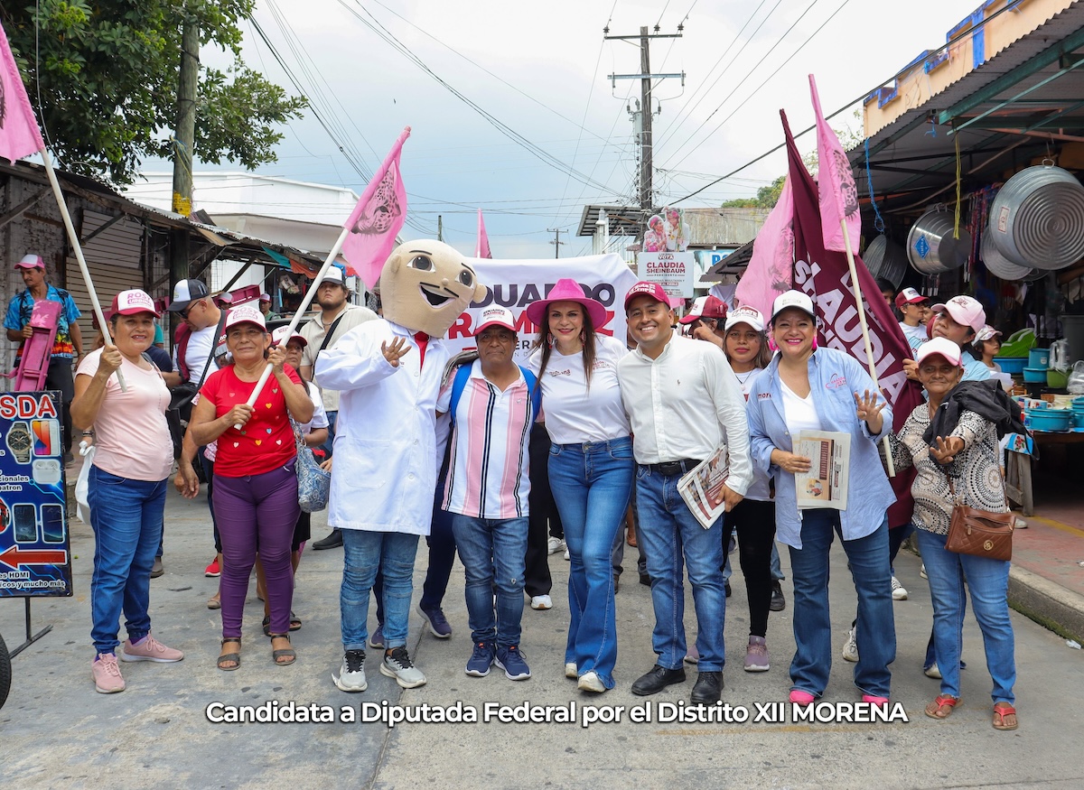 Conecta Rosy Urbina con la ciudadanía de Cacahoatan