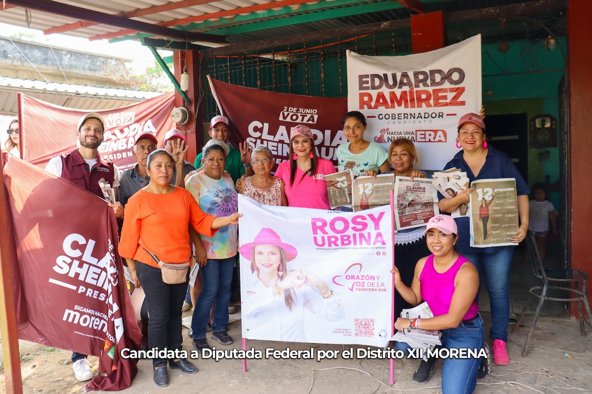 Rosy Urbina refuerza su vínculo con los más pobres en una campaña cercana a la gente