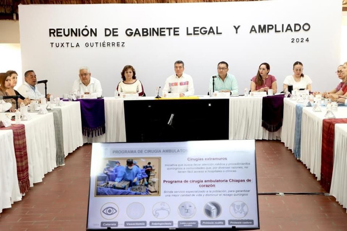 Realizarán campaña de cirugías ambulatorias en Chiapas, a favor de la población vulnerable