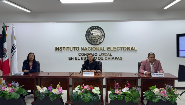 INE Chiapas presenta protocolos para voto inclusivo