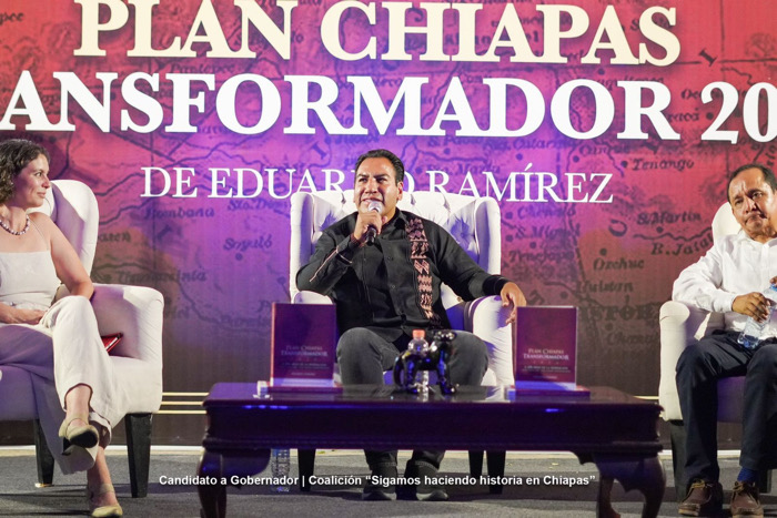 Eduardo Ramírez pide a jóvenes que trasciendan en la política