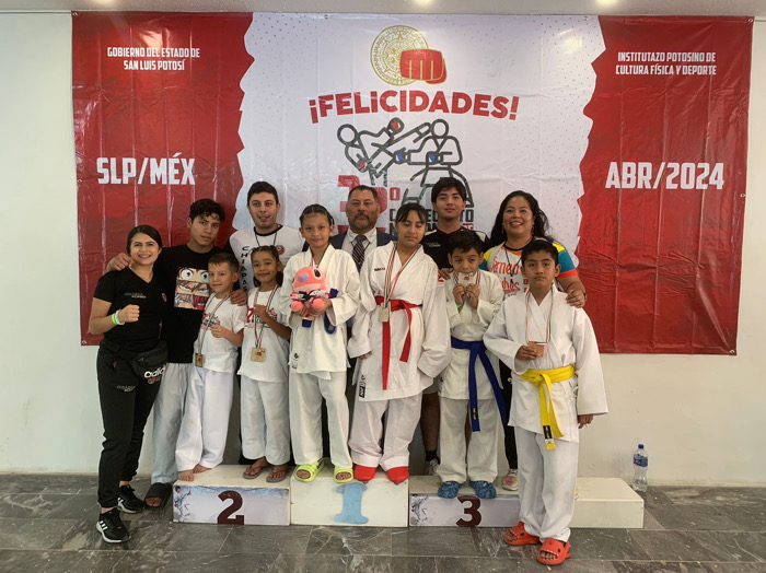 Karatecas Chiapanecos sobresalen en el Campeonato Nacional Selectivo de San Luis Potosí 2024