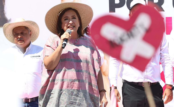 Xóchitl Gálvez denuncia agresiones y señala a cercanos de Sheinbaum en campaña electoral