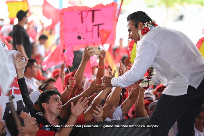 Eduardo Ramírez participa en histórico encuentro con ejidatarios